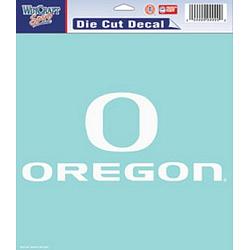 Oregon Ducks Decal 8x8 Die Cut