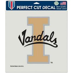 Idaho Vandals Decal 8x8 Perfect Cut Color