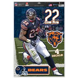 Chicago Bears Decal 11x17 Multi Use Matt Forte Design CO