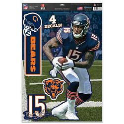 Chicago Bears Decal 11x17 Multi Use Brandon Marshall Design CO