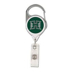 Hawaii Warriors Badge Holder Premium Retractable