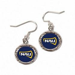 Northern Arizona Lumberjacks Earrings Round Style