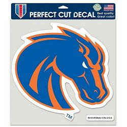 Boise State Broncos Decal 8x8 Die Cut Color