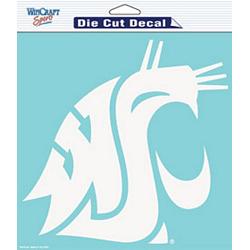 Washington State Cougars Decal 8x8 Die Cut