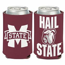 Mississippi State Bulldogs Can Cooler Slogan Design