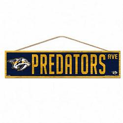 Nashville Predators Sign 4x17 Wood Avenue Design