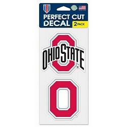 Ohio State Buckeyes Set of 2 Die Cut Decals