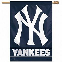 New York Yankees Banner 28x40 Vertical Third Design