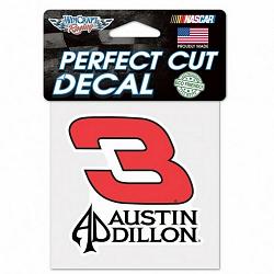 Austin Dillon Decal 4x4 Perfect Cut Color