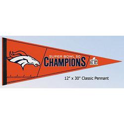 Super Bowl 50 Champion Pennant - Logo