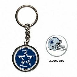 Dallas Cowboys Key Ring Spinner Style