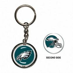 Philadelphia Eagles Key Ring Spinner Style