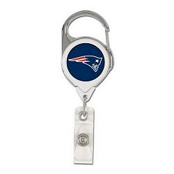 New England Patriots Retractable Premium Badge Holder