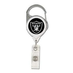 Las Vegas Raiders Retractable Premium Badge Holder