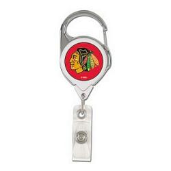 Chicago Blackhawks Retractable Premium Badge Holder