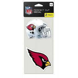 Arizona Cardinals Set of 2 Die Cut Decals