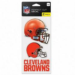 Cleveland Browns Set of 2 Die Cut Decals