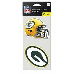 Green Bay Packers Set of 2 Die Cut Decals