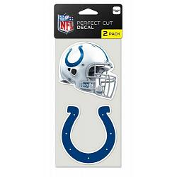 Indianapolis Colts Set of 2 Die Cut Decals