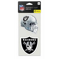 Las Vegas Raiders Set of 2 Die Cut Decals