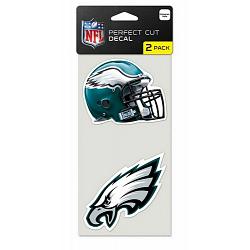 Philadelphia Eagles Set of 2 Die Cut Decals