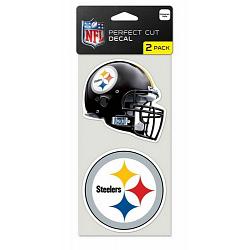 Pittsburgh Steelers Set of 2 Die Cut Decals