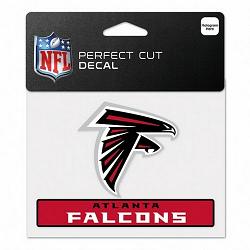 Atlanta Falcons Decal 4.5x5.75 Perfect Cut Color
