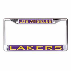 Los Angeles Lakers License Plate Frame - Inlaid
