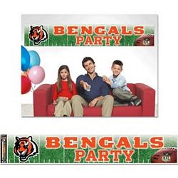 Cincinnati Bengals Banner 12x65 Party Style CO