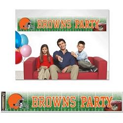 Cleveland Browns Banner 12x65 Party Style CO