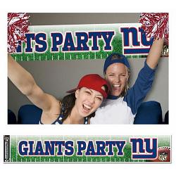 New York Giants Banner 12x65 Party Style CO