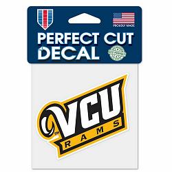 VCU Rams Decal 4x4 Perfect Cut Color