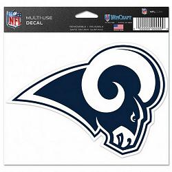 Los Angeles Rams Decal 5x6 Multi Use Color