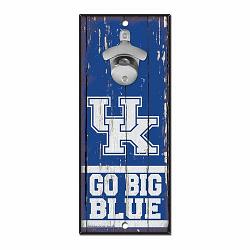 Kentucky Wildcats Sign Wood 5x11 Bottle Opener