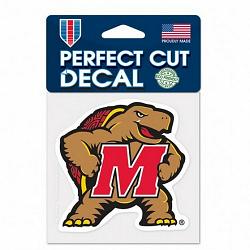 Maryland Terrapins Decal 4x4 Perfect Cut Color