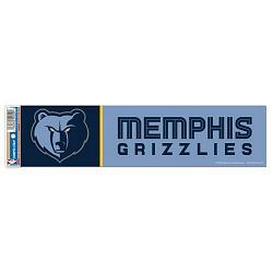 Memphis Grizzlies Decal 3x12 Bumper Strip Style