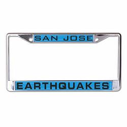 San Jose Earthquakes License Plate Frame - Inlaid