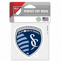 Sporting Kansas City Decal 4x4 Perfect Cut Color by Wincraft