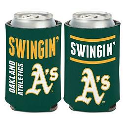 Oakland Athletics Can Cooler Slogan Design