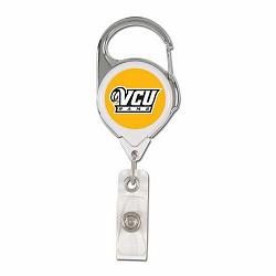 VCU Rams Badge Holder Premium Retractable