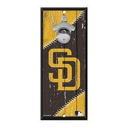 San Diego Padres Sign Wood 5x11 Bottle Opener