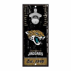 Jacksonville Jaguars Sign Wood 5x11 Bottle Opener