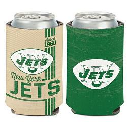 New York Jets Can Cooler Vintage Design