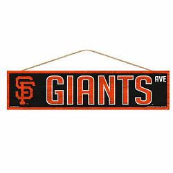 San Francisco Giants Sign 4x17 Wood Avenue Design