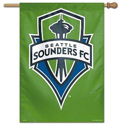 Seattle Sounders Banner 28x40 Vertical by Wincraft Fanatics