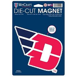 Dayton Flyers Magnet 6.25x9 Die Cut Logo Design Special Order