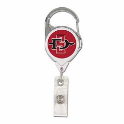 San Diego State Aztecs Badge Holder Premium Retractable