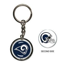 Los Angeles Rams Key Ring Spinner Style