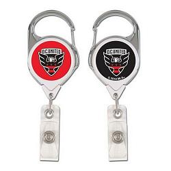 DC United Badge Holder Premium Retractable by Wincraft