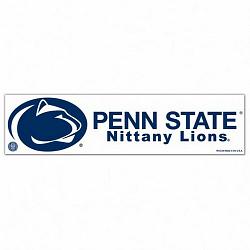 Penn State Nittany Lions Decal 3x12 Bumper Strip Style